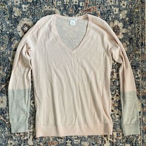 Club Monaco Color Block Lightweight Sweater
